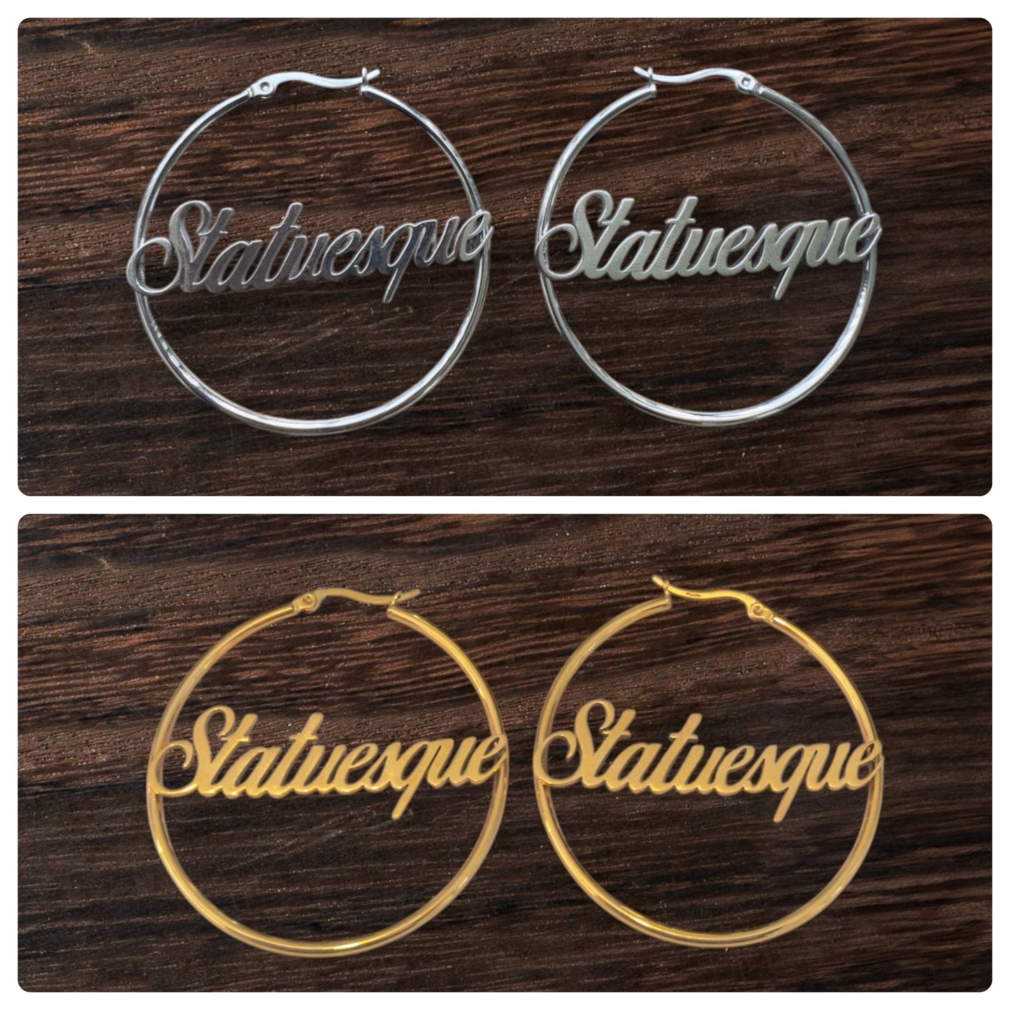 STATUESQUE HOOP EARRINGS